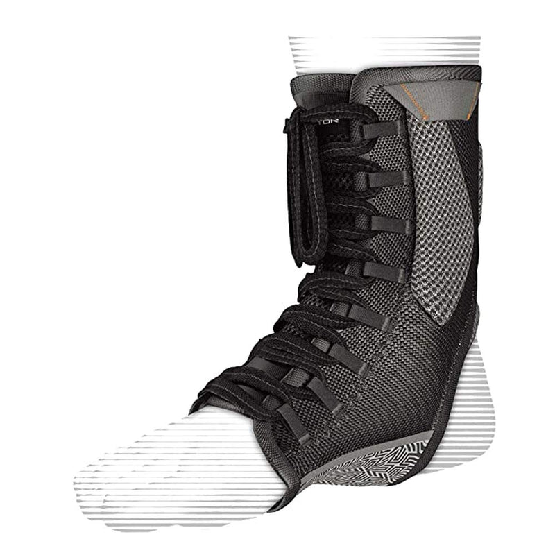 Shock Doctor 849 Ultra Gel Lace Up Ankle Support Black Small