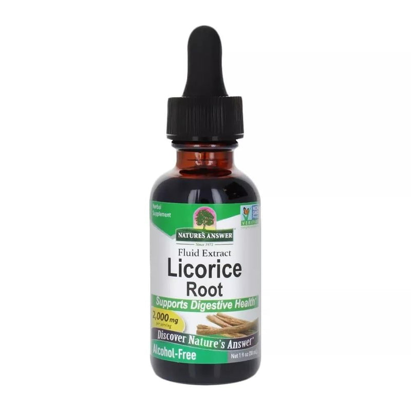 [Australia] - Nature's Answer Licorice Root | Herbal Supplement | Supports Digestive Health | Non-GMO & Kosher | Alcohol-Free, Gluten-Free & Vegan 1oz 1 Fl Oz (Pack of 1) 