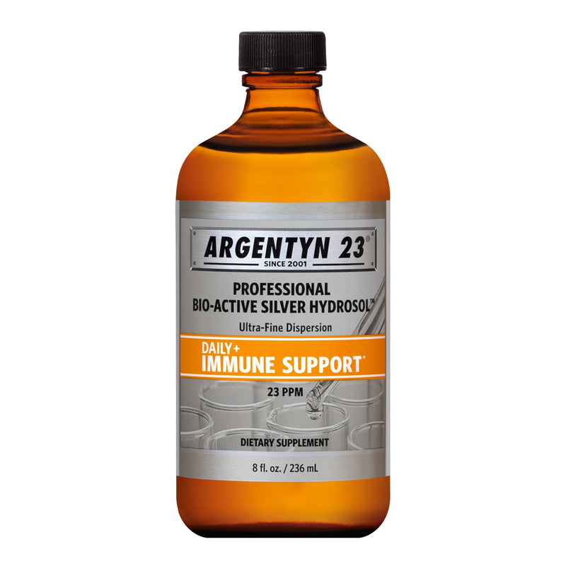 [Australia] - Argentyn 23 Professional Immune Support - Colloidal Silver, Bio-Active Silver Hydrosol, 23 ppm, Liquid Twist Top, 8 Fl Oz (236 mL) Unflavored 8 Ounce (Pack of 1) 