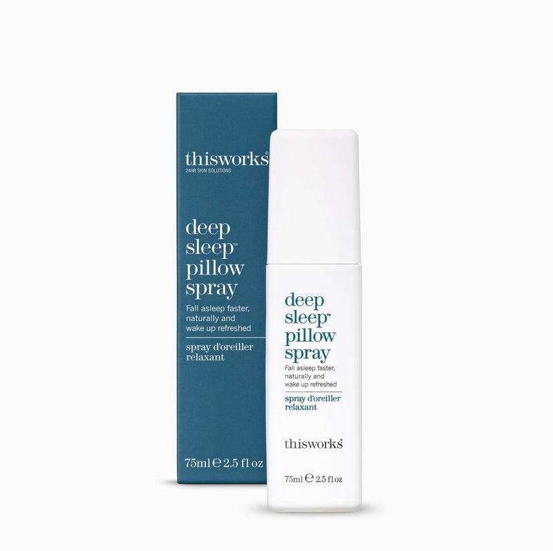 This Works Deep Sleep Pillow Spray 2.5 fl oz - Aromatherapy Sleep Mist | Natural pillow mist with Lavender, Camomile & Vetivert essential oils for calmer, more restful nights 2.5 Fl Oz (Pack of 1)