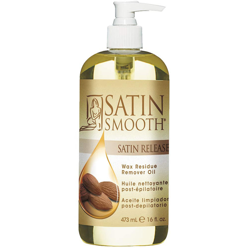 [Australia] - Satin Smooth Satin Release Wax Residue Remover Oil, Post-Wax Treatment Fast-Dissolving, 16 oz, 1-pack 16 Fl Oz (Pack of 1) 