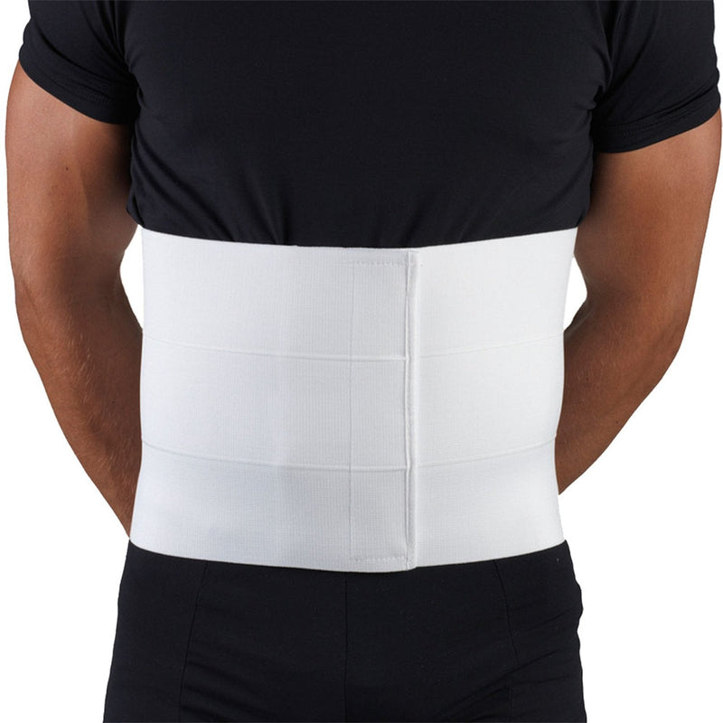 OTC Abdominal Binder for Men, Three-Panel Body, 9-Inch Elastic White 2X-Large