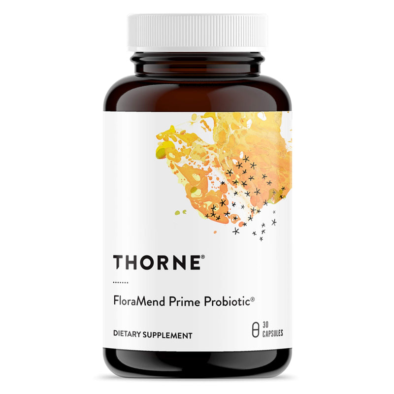 [Australia] - THORNE FloraMend Prime Probiotic - Shelf Stable and Stomach Acid-Resistant Probiotic Blend - 30 Capsules 
