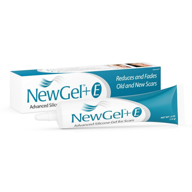 [Australia] - Advanced High-Potency Silicone Scar Gel with Vitamin E for Old, New Scars, Surgery, Keloids, Burns, and Facial Blemish Scars, NewGel Plus by MyNewGel (15 Grams) - 0.50 oz 0.5 Ounce 