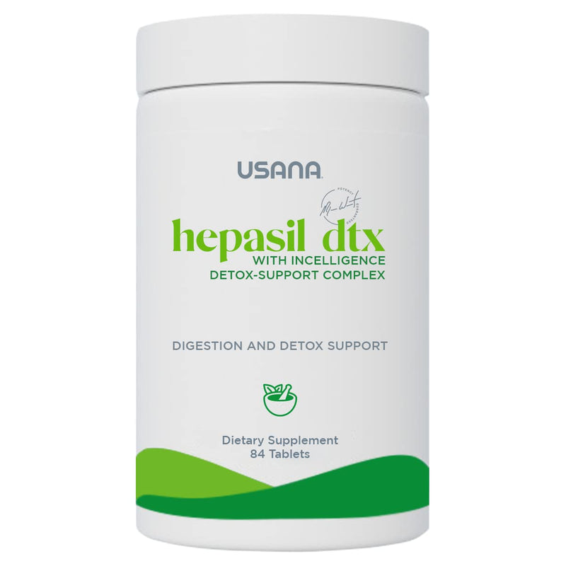 [Australia] - USANA Hepasil DTX with InCelligence Detox-Support Complex for Comprehensive Liver Support* - 84 tablets - 28 Day Supply 