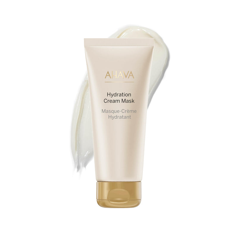 AHAVA Hydration Cream Mask - Replenishes, Fights Dehydration, Calms & Enhances Smoothness, Enriched by Exclusive Dead Sea Osmoter & Mud, Pentavitin, Vitamin E, Shea Butter & Hyaluronic Acid 3.4 Fl.Oz