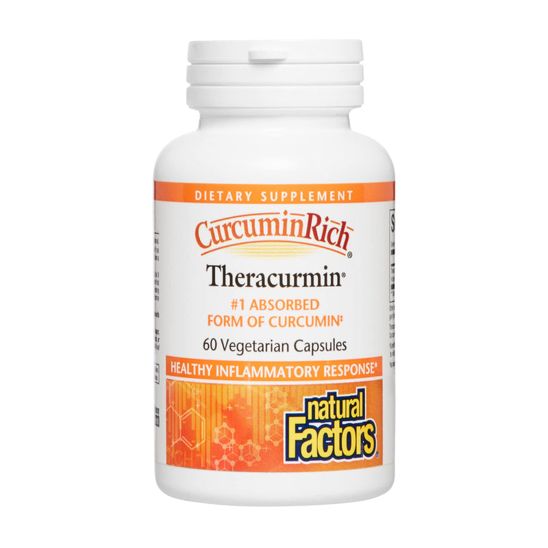 [Australia] - Natural Factors, CurcuminRich Theracurmin, 30 mg, Formulated for Superior Absorption, 60 Count (Pack of 1) Standard Packaging 