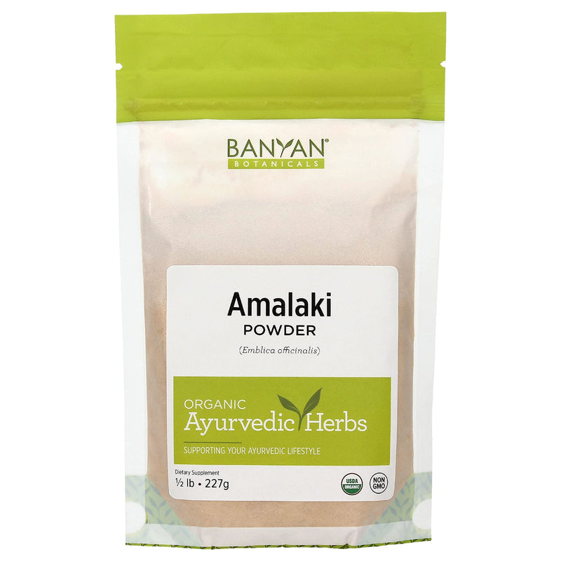 [Australia] - Banyan Botanicals Amalaki Powder – Organic Amla Powder – Nourishing, Gently Cleansing, Supports the Immune System & Promotes Healthy Energy* – 1/2lb. – Non GMO Sustainably Sourced Vegan 8 Ounce (Pack of 1) 