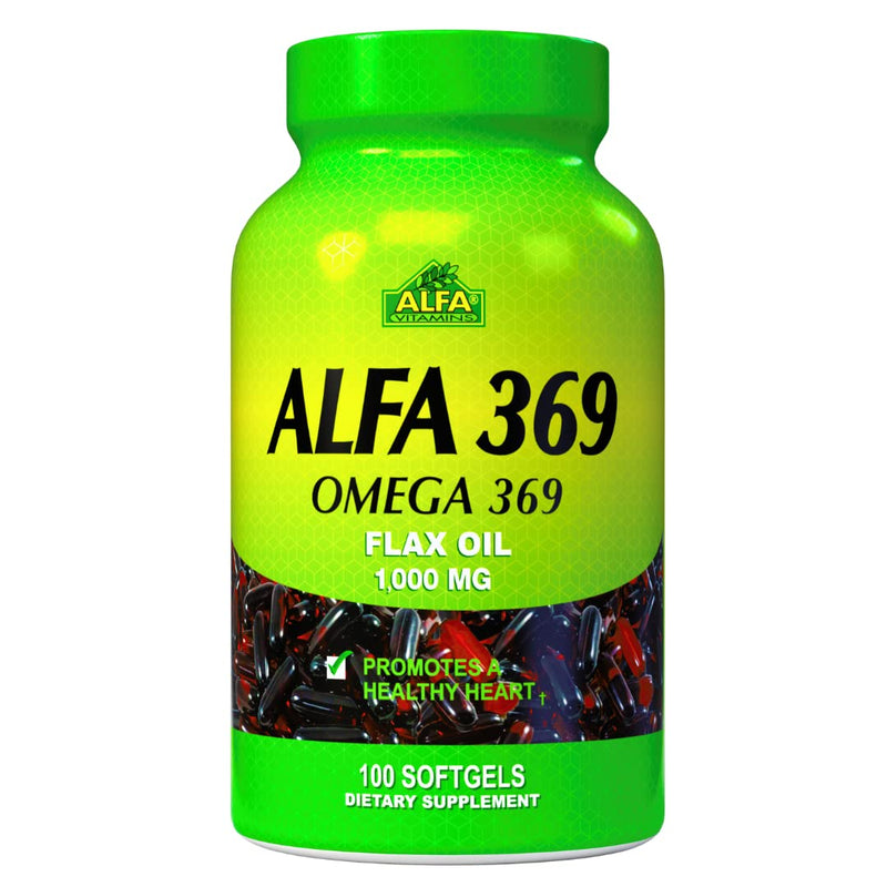 [Australia] - Alfa Vitamins Alfa 3-6-9 1000 Mg Nutrition Supplement, 100 Count 
