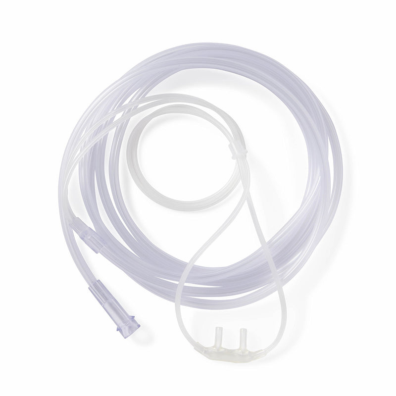 [Australia] - Medline Soft-Touch Nasal Oxygen Cannula, Standard Connector, 4-ft. Tubing Length, Adult Size, Pack of 50 