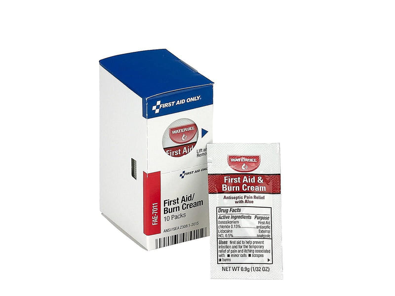 [Australia] - First Aid Only FAE-7011 SmartCompliance Refill Burn Cream Packets, 10 Count 1 Count (Pack of 10) 