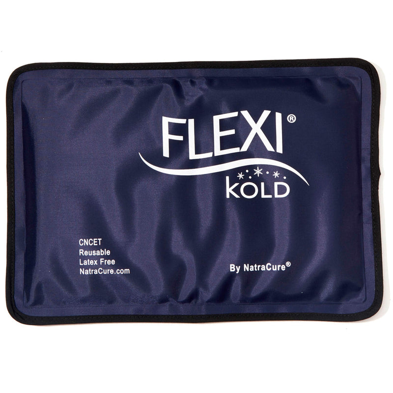 [Australia] - FlexiKold Gel Soft Flexible Ice Packs for Injuries - Reusable Freezer Cold Pack, Cold Compress & Cooling Gel Pad for Face, Shoulder, Hip, Leg, Arm, Ankle & Foot Injury - Medium - 7.5‚Äù x 11.5‚Äù Medium (Pack of 1) 