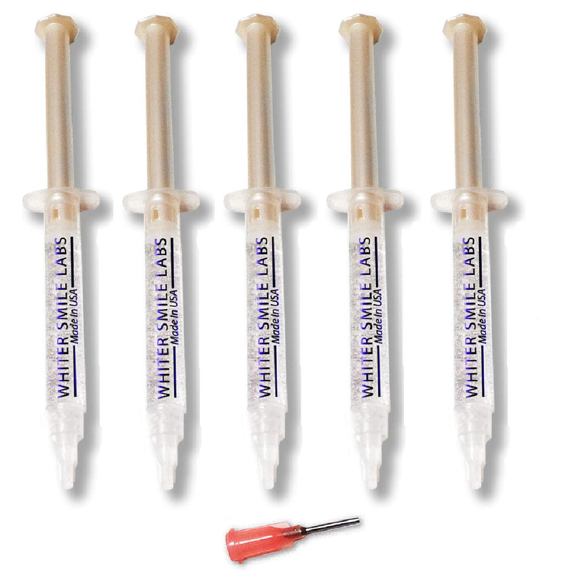 [Australia] - 5 XL 38% Teeth Whitening Gel Dentist Recommended High Intensity Carbamide Peroxide Pro Dental Lab Direct, Sensitivity Free, Sold by Dentists, Whiter Smile Labs Fast WHITENING Results 