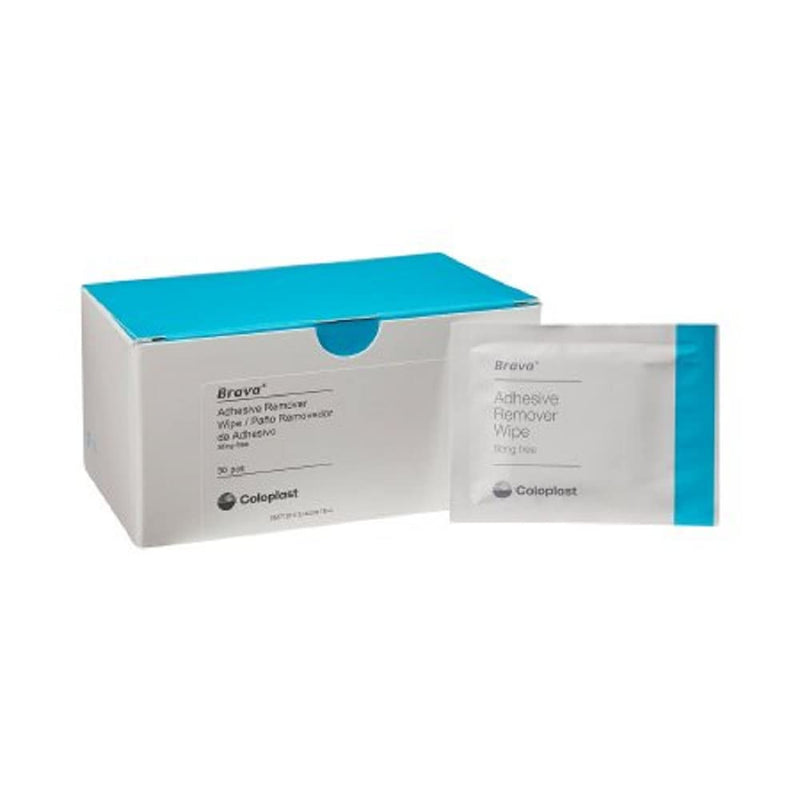 [Australia] - Brava Adhesive Remover Wipes [ADH REMOVER WIPE NO STING] (BX-30) 