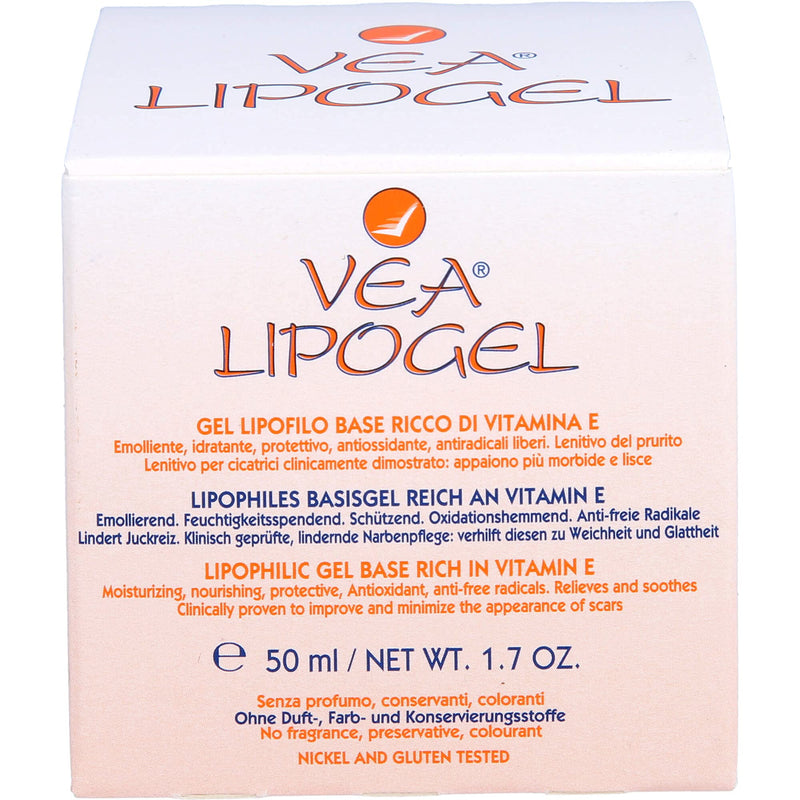 Vea Lipogel Lipophilic base vitamin E, 50ML