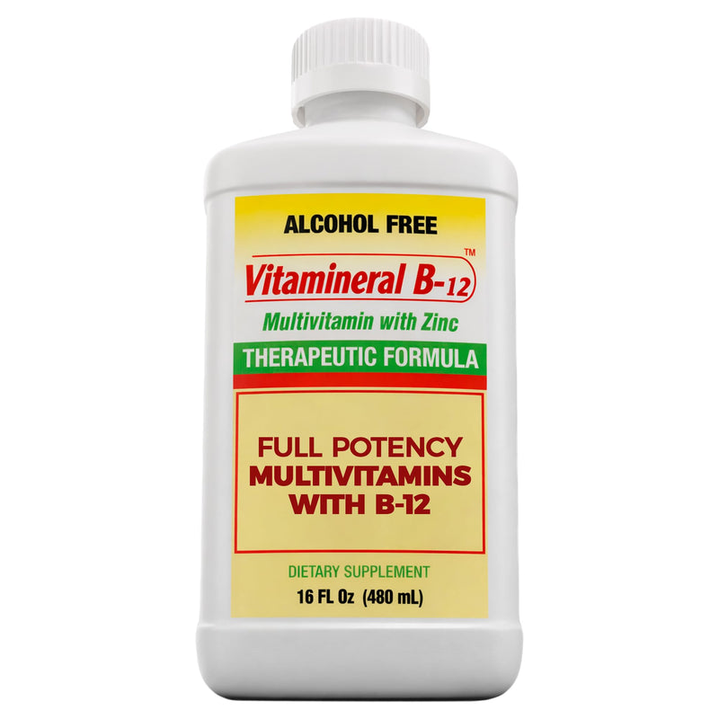 Liquid Multivitamin with Zinc, Immune Health & Nervous System Support, High Potency Vitamin B Complex Formula for Men & Women, Easy-to-Take Dietary Supplement, 16 fl oz, 1 Pack | Supports immune health and nervous system function, high-potency formula ...
