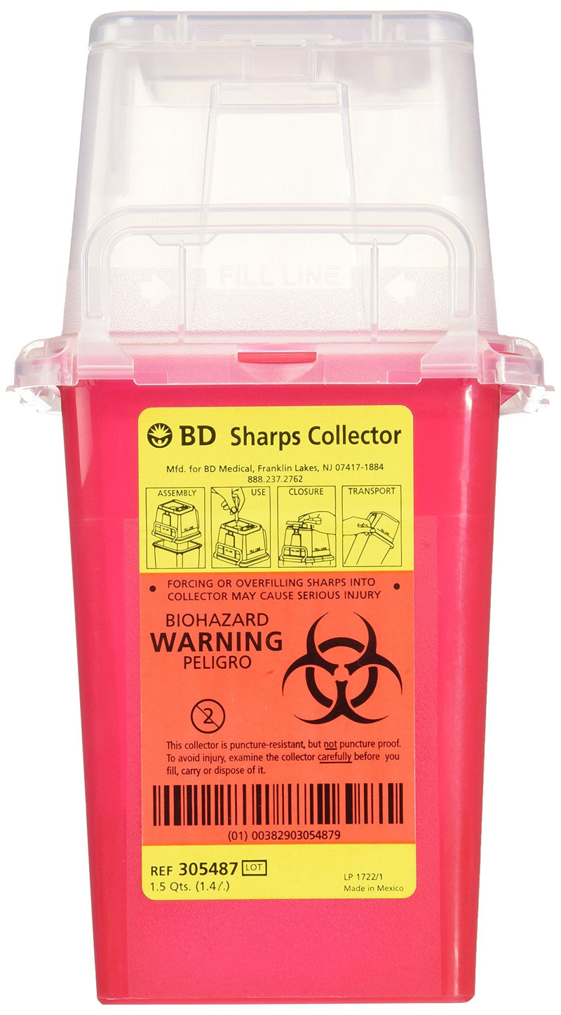 [Australia] - BD Sharps Collector 1.5 QT 305487 by BND 00001 