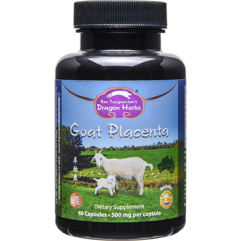 [Australia] - Dragon Herbs - Goat Placenta Capsules - 500 mg - 60 Capsules 