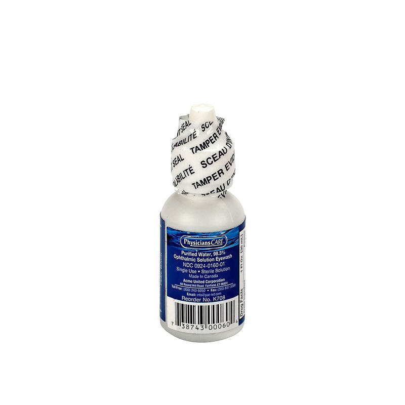 [Australia] - First Aid Only 7-008 Emergency Eye Wash Solution, 1 Oz. Bottle, White 