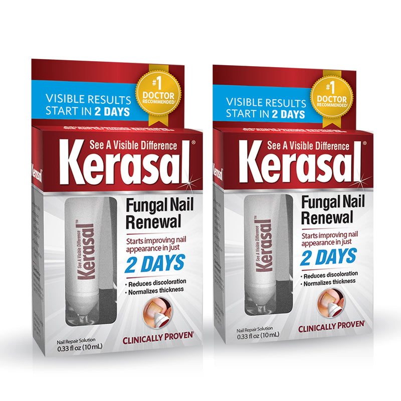 Kerasal Nail Fungal Nail Renewal Treatment 10ml (2 Pack) 0.33 Fl Oz (Pack of 2)