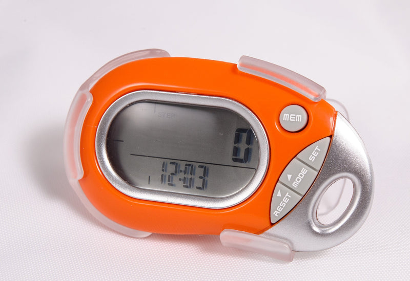 [Australia] - Pedusa PE-771 Tri-Axis Multi-Function Pocket Pedometer (Orange with Holster/B... 