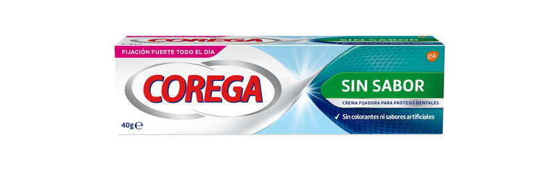 [Australia] - Corega Denture Fixing Cream, Strong Fixing, Unflavored, Zinc Free, 40g 