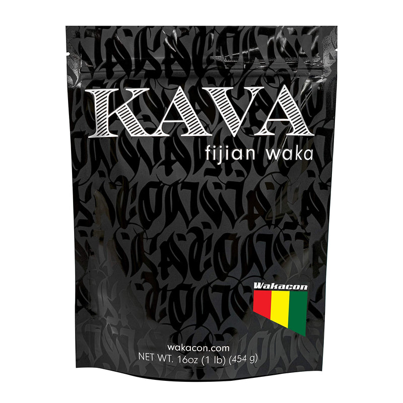 [Australia] - Kava Waka Powder – Authentic, Noble Kava Root Powder from Fiji – Premium, Responsibly Sourced, 16 Oz 