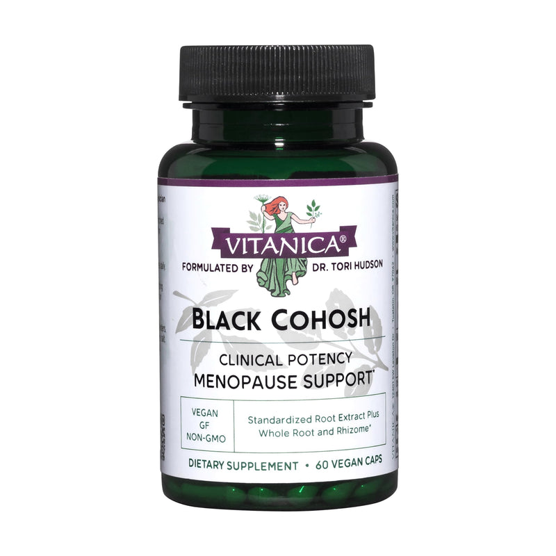 [Australia] - Vitanica Black Cohosh, Cimicifuga Extract Plus, Vegan, 60 Capsules 
