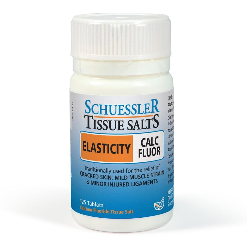 Schuessler Tissue Salts Calc Fluor No. 1, 6X Cell Salts, 125 Tablets