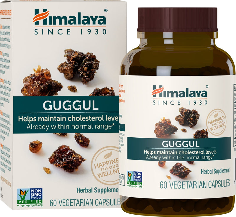 [Australia] - Himalaya Guggul - Herbal Liver Support for Liver Detox, Cholesterol, HDL & LDL Support - Vegan, Non-GMO, Gluten Free, 720 mg, 60 Capsules 60 Count (Pack of 1) 