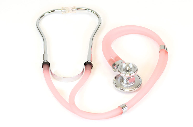[Australia] - Primacare DS-9295-PK 30" Sprague Rappaport Style Stethoscope for Doctors, Nurses and Medical Students, First Aid Professional Dual Head Cardiology Kit for Men, Women and Pediatric, Pink 