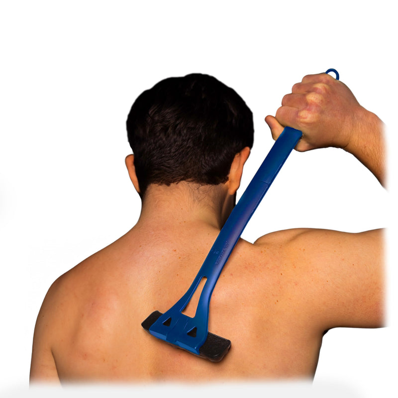 [Australia] - Bakblade 1.0 Back Shavers Men, Hair Removal Body Shaver (DIY) - Extra-Long Handle Trimmer, Wet Dry Shave BAKblade 1.0 