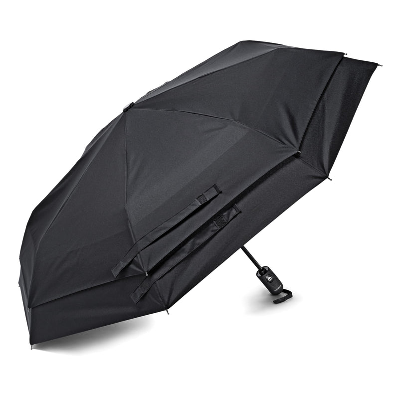 Samsonite Compact Auto Open/Close Umbrella One Size Black