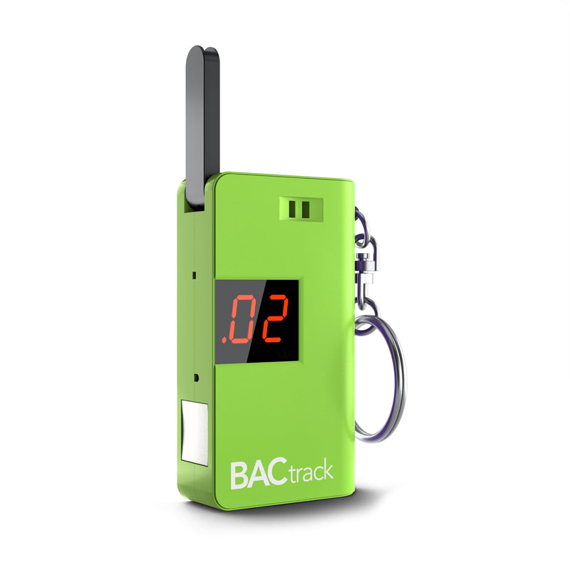 BACtrack Keychain Breathalyzer | Portable BAC Alcohol Tester | Green | 3 Mouthpieces Included | For Home & Personal Use 1