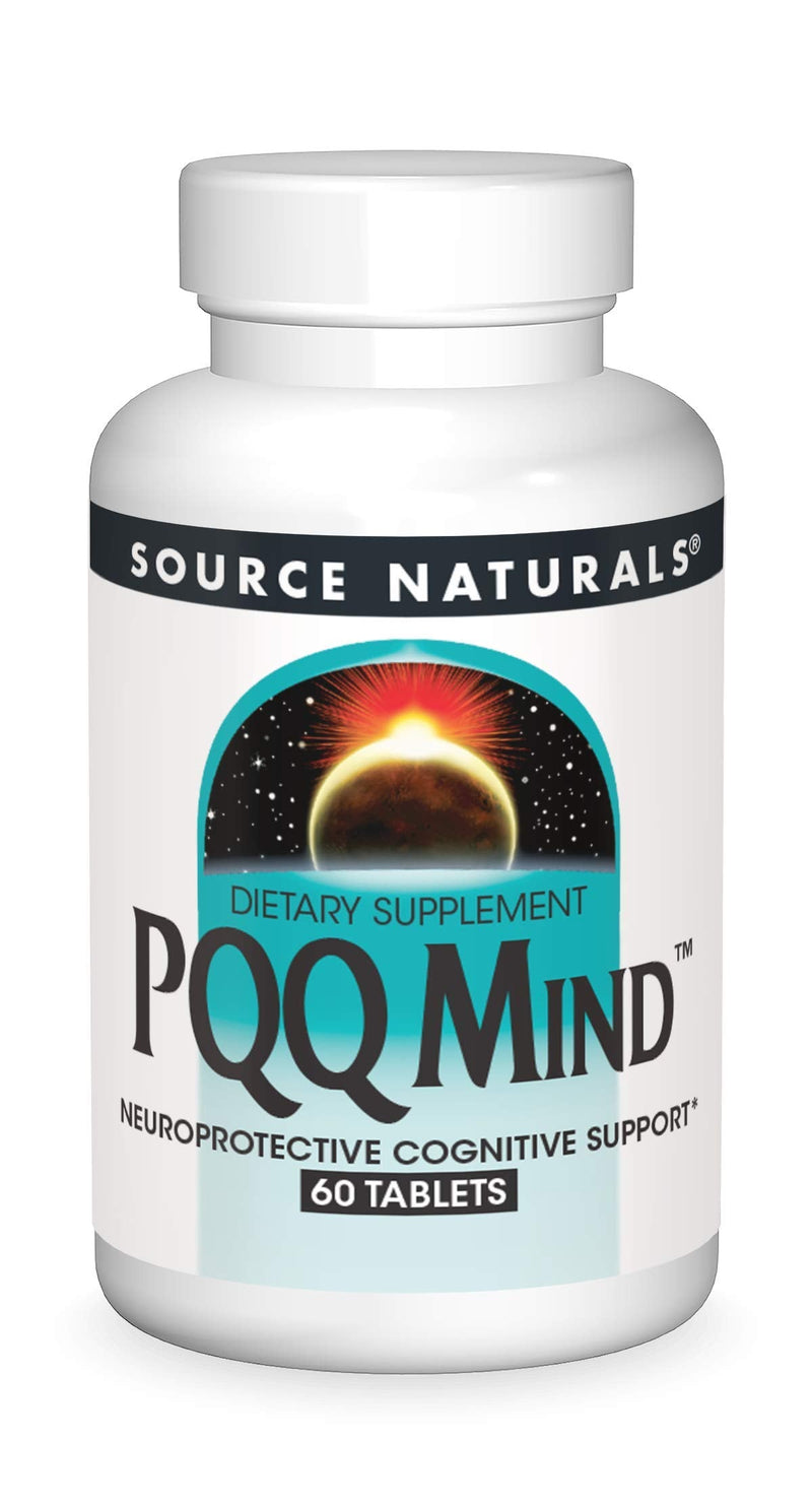 Source Naturals, PQQ Mind - 60 Tablets | Supports Neuroprotective Cognitive