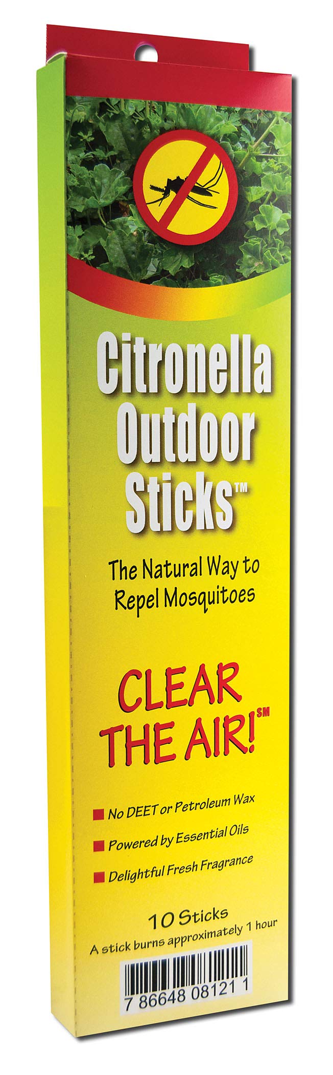[Australia] - Neem Aura Naturals Outdoor Citronella Sticks, 10 Count 