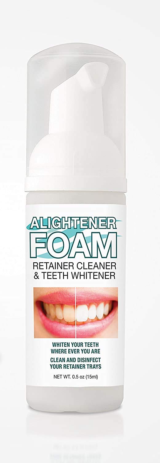 [Australia] - Alightener Foam - Whiten Your Teeth While Wearing a Mouth Tray or a Clear Dental aligners - Mouth Trays Included 