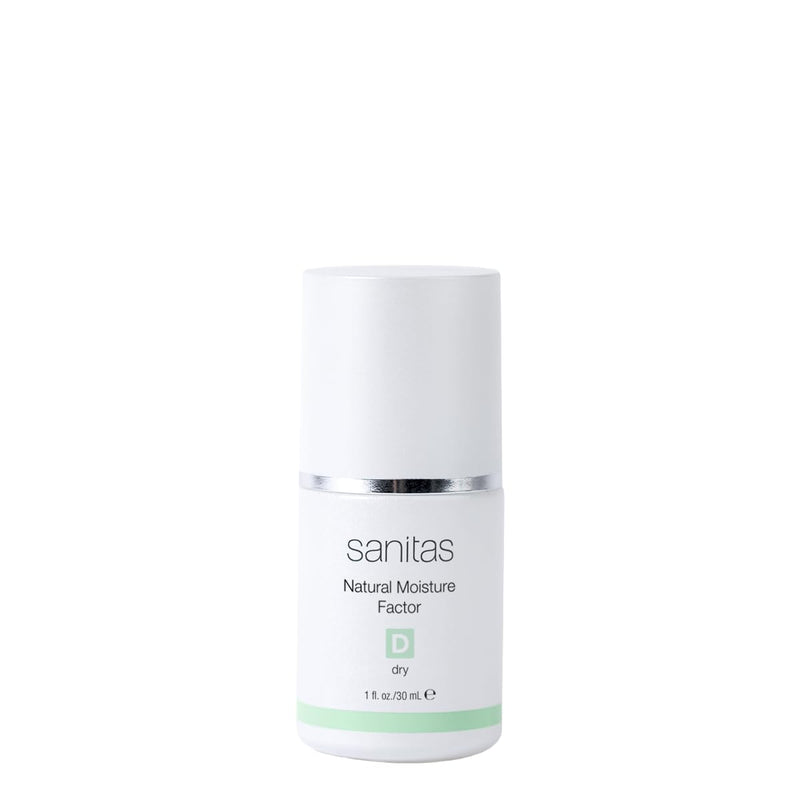 Sanitas Natural Moisture Factor, CoQ10, Vitamin F, Vitamin E, 1 Ounce | Moisture Rich Concentrate, CoQ10, Vitamin F, Vitamin E, For Dry Skin