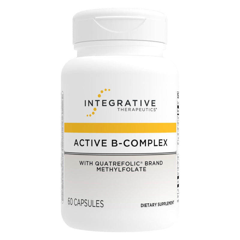 Integrative Therapeutics Active B-Complex - Cellular Energy & Heart Health Support with Vitamins B2, B6 & B12* - Supports Nervous & Immune Systems* - Third-Party Tested - 60 Capsules (30 Servings) 60 Count (Pack of 1)