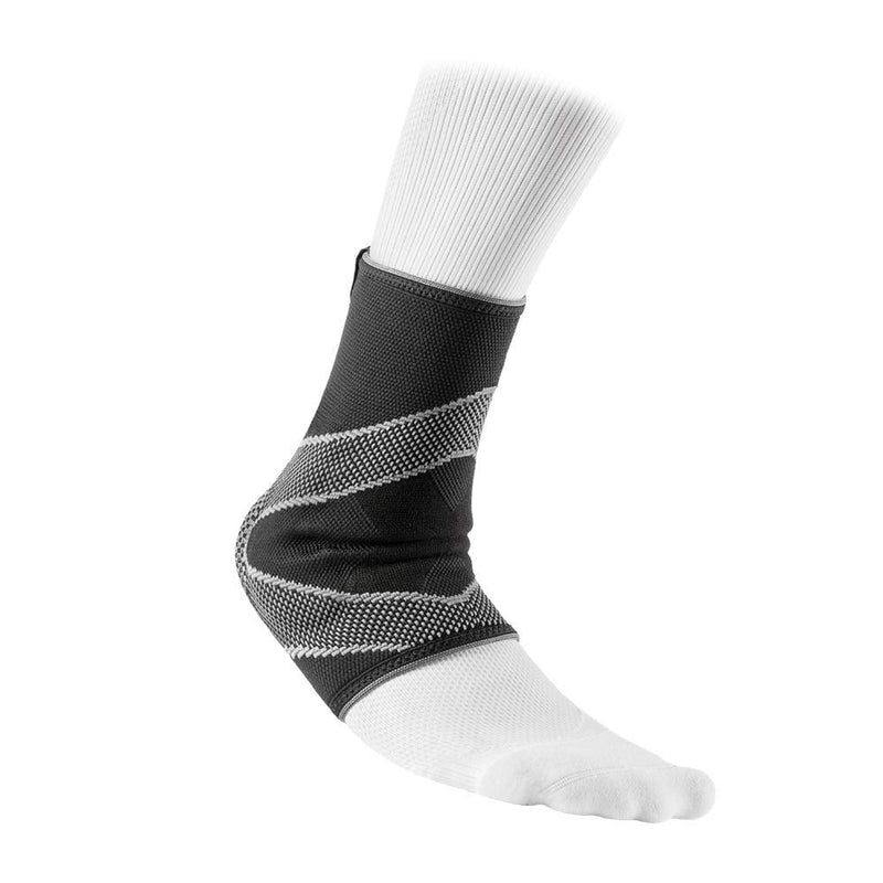 McDavid Level 2 Ankle Sleeve/4-Way Elastic with Gel Buttresses Black Small