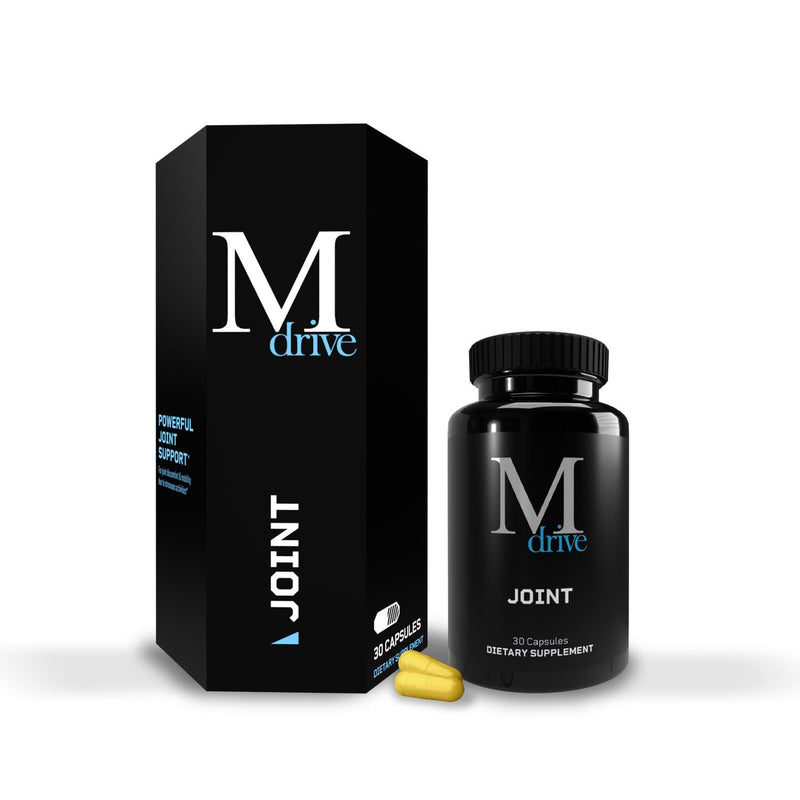 [Australia] - Mdrive Joint Support Supplement for Men - Supports Healthy Joint Function, Flexibility, Comfort & Mobility - Features UC-II Collagen, Turmeric Curcumin & Sodium Hyaluronate from Hyaluronic Acid, 30ct 