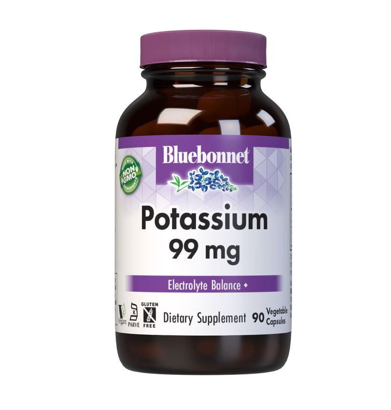 [Australia] - Bluebonnet Nutrition Potassium 99 mg 90 Veggie Caps 