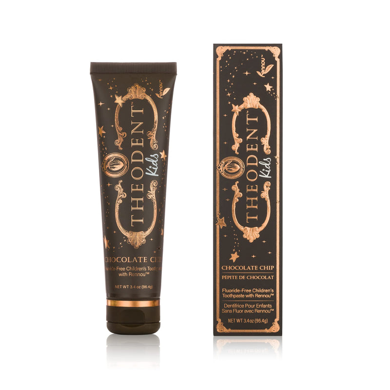 [Australia] - Theodent Fluoride-Free, Natural, Kids Toothpaste, Chocolate Chip Flavored (3.4 Ounces, 96.4 Grams) 3.4 Ounce (Pack of 1) 