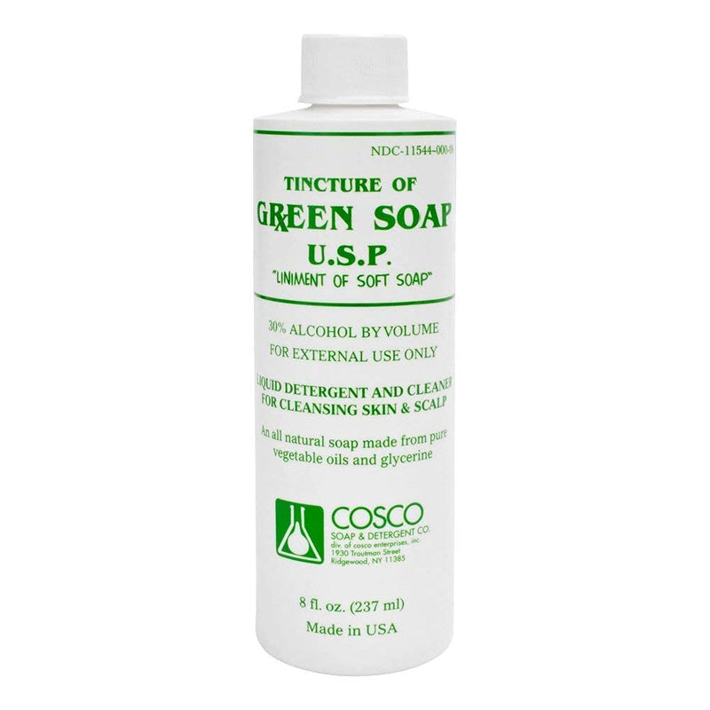 [Australia] - COSCO Pure Liquid Green Soap Stencil Tattoo Transfer Medical Prep Wash, 8 Fluid Ounce 