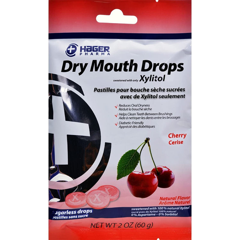 [Australia] - Dry Mouth Drops with Xylitol, Cherry 2 oz ( Pack of 3)3 