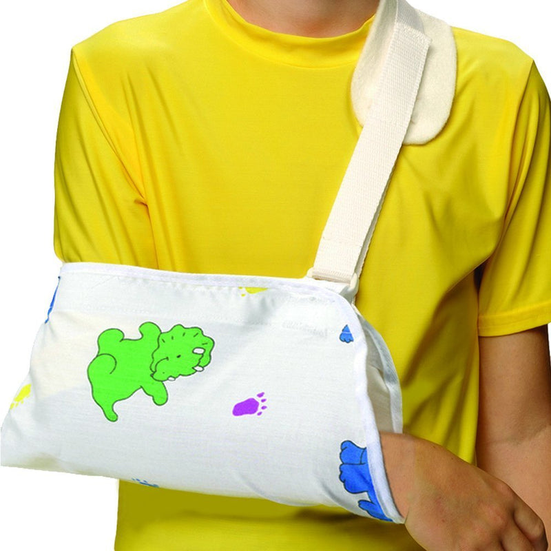 OTC KidsLine Arm Sling, Shoulder Cradle Style Support, Fun Print, Pediatric 1 Count (Pack of 1)