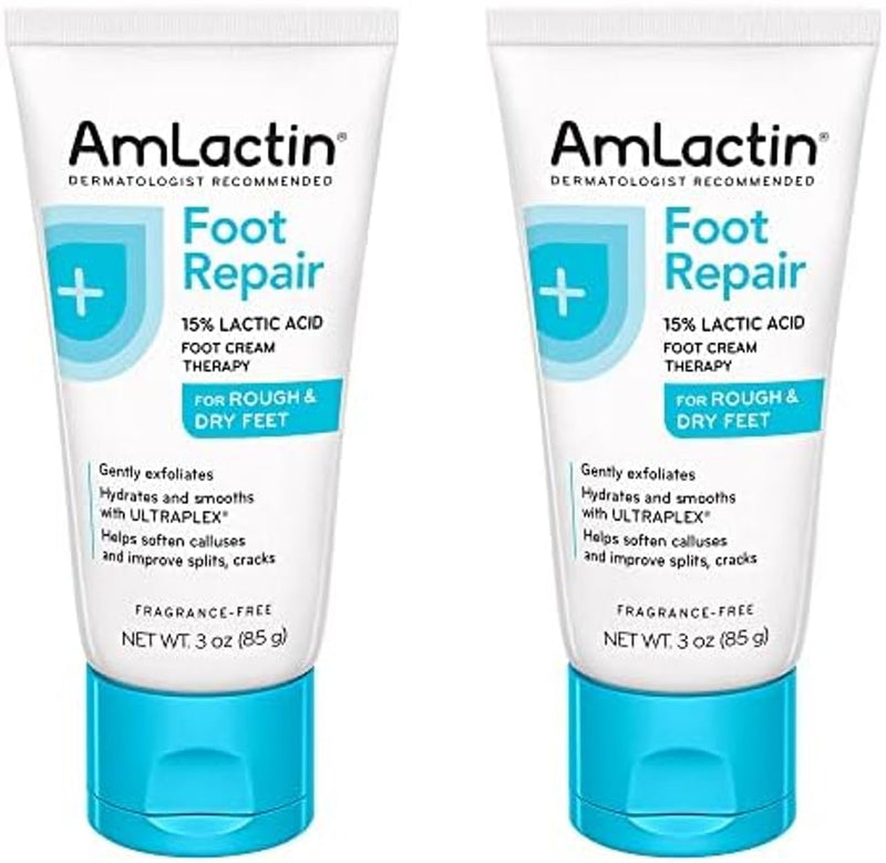 [Australia] - AmLactin Foot Cream Therapy, 3 Ounce (Pack of 2) 