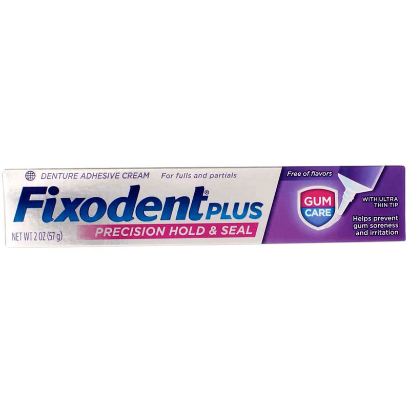[Australia] - Fixodent Plus Denture Adhesive Cream Gum Care, 2 Oz by Fixodent 