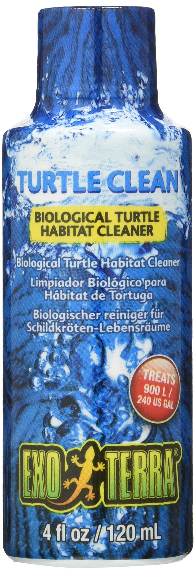 Exo Terra Exo Terra Turtle Clean Biological Turtle Habitat Cleaner, 120 ml - PawsPlanet Australia