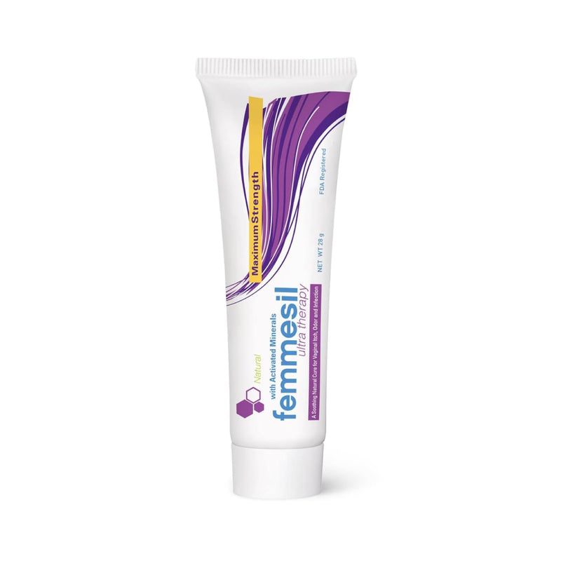 [Australia] - Femmesil Yeast Infection Ointment MAX Strength, Vaginal Yeast Infection Treatment for Women Feminine Care, Natural Antifungal Cream to Relieve Vaginal Itch & Irritation (28g) 